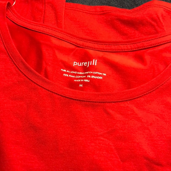 J.Jill Red Top - Picture 2 of 8